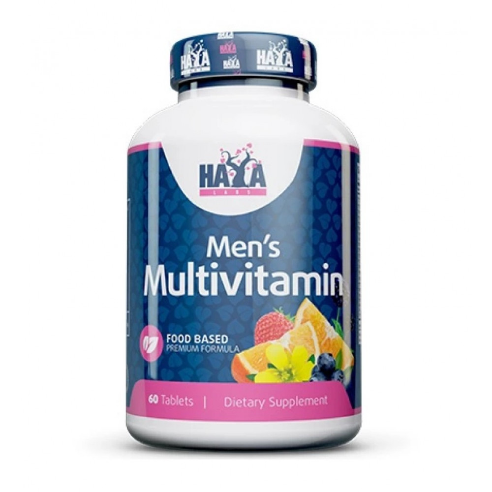 Витамины для мужчин Haya Labs Food Based Men's Multi - 60 таб купить ...