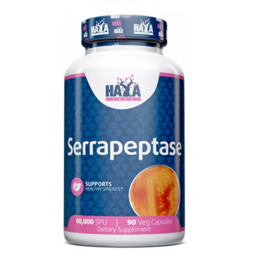 Серрапептаза Haya Labs Serrapeptase 40000 SPU - 90 веган капс купити ...