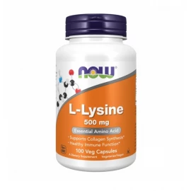 Амінокислота Now Foods Lysine 500mg - 100 vcaps