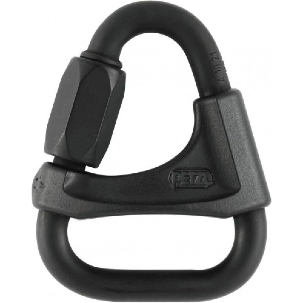 Карабін Petzl Delta n 8 Black з фіксатором