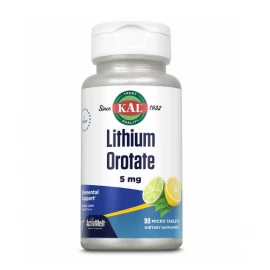 Оротат літію KAL Lithium Orotate 5mg - 90 tabs 