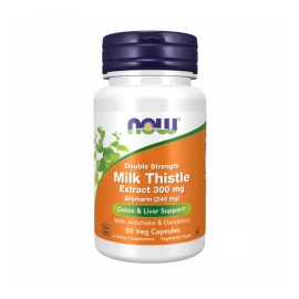 Силімарін Now Foods Silymarin Milk Thistle Extract 300 mg - 50 veg caps