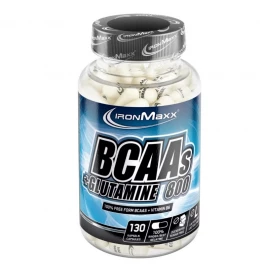 Амінокислоти IronMaxx BCAA´s + Glutamine 800 - 130 капс (банка)
