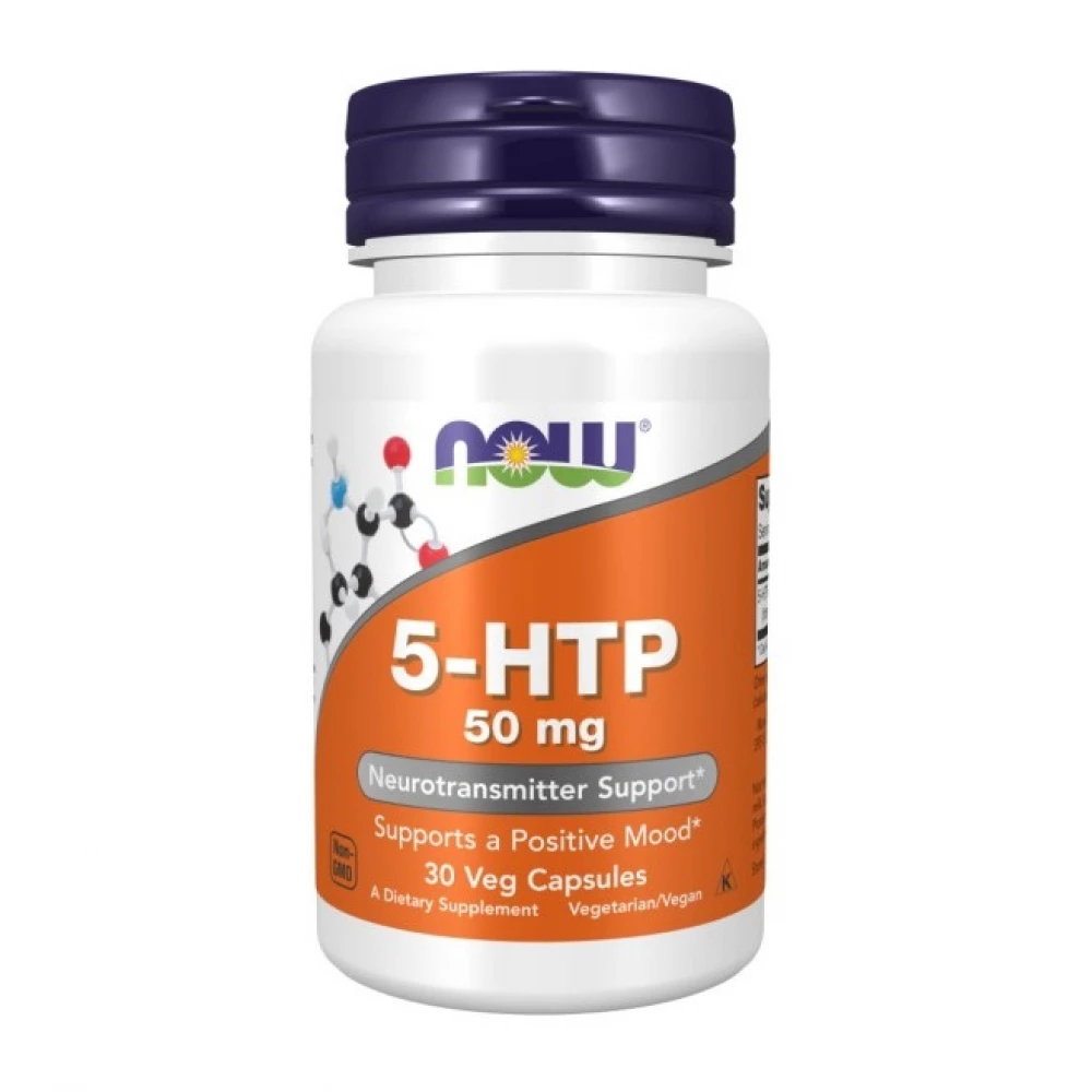 Аминокислоты Now Foods 5-HTP 50mg - 30 vcaps