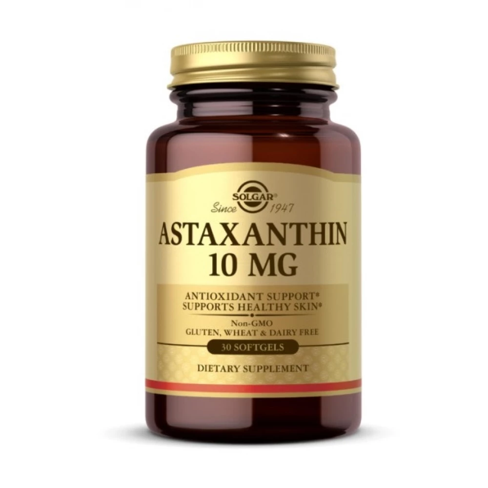 Астаксантин Solgar Astaxanthin 10 mg - 30 softgels