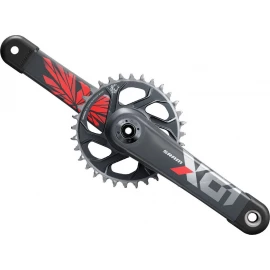 Шатуни Sram Set X01 Eagle Boost 148 DUB 12s 170 w Direct Mount 32T X-SYNC 2 Chainring Lunar Oxy