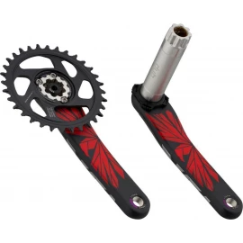 Шатуни Sram Set X01 Eagle Boost 148 DUB 12s 170 w Direct Mount 32T X-SYNC 2 Chainring Lunar Oxy