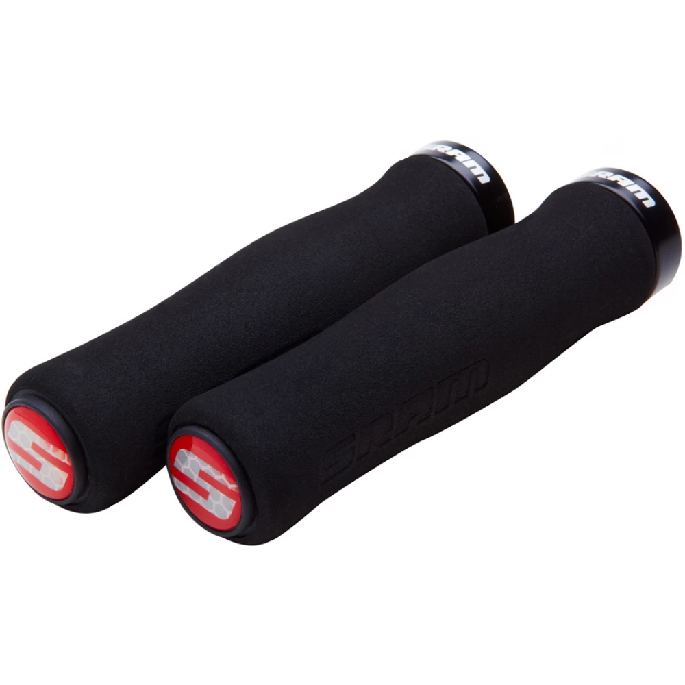 Гріпси Sram Locking Grips Contour Foam 129 mm Single Black Clamp and End Plugs