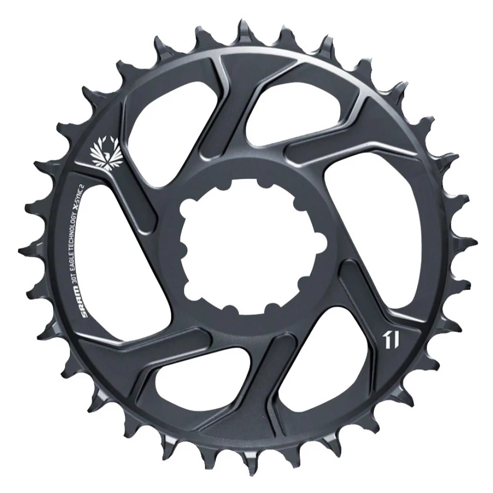 Зірка Sram X-Sync 2 30T Direct Mount 6mm Offset Eagle Cold Forged Lunar Grey