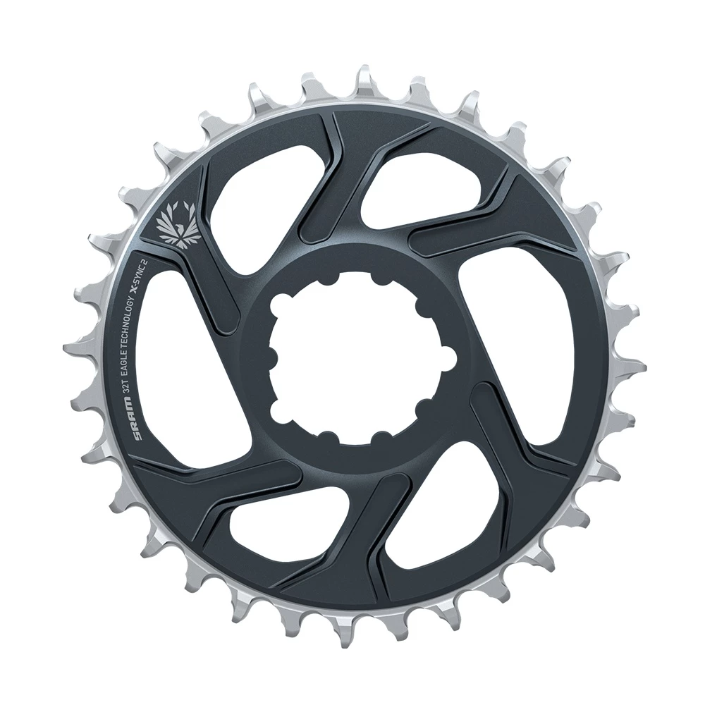 Зірка Sram X-Sync 2 32T Direct Mount 6mm Offset Boost Eagle Lunar/Polar Grey