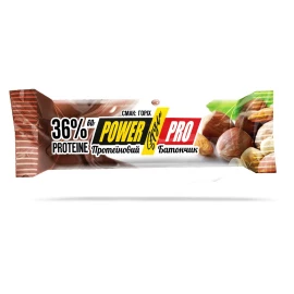 Батончик протеиновый Power Pro Protein Bar Nutella 36% - 60g