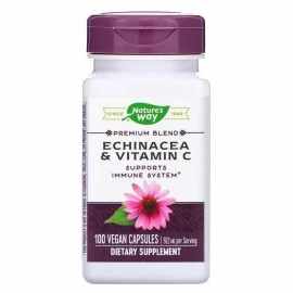 Эхинацея с витамином С Nature's Way Echinacea & Vitamin C - 100 vcaps