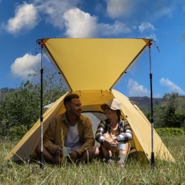 Намет Naturehike P-Series NH18Z022-P, 200х(130+45)х100 см