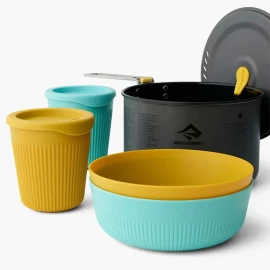 Набір посуду Sea To Summit Frontier UL One Pot Cook Set 2P (6 предметів)