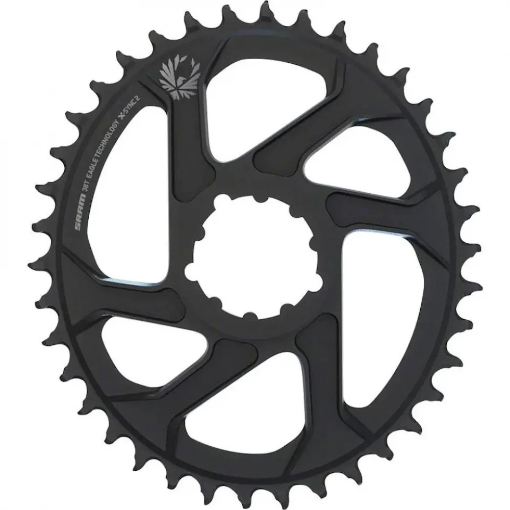 Зірка Sram X-Sync Eagle Oval 38T DM 3 Off B Blk