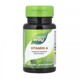 Витамин А Nature's Way Vitamin A - 100 softgels