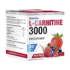 Жироспалювач Quamtrax L-Carnitine 3000 - 20 флаконів