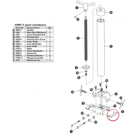 Ремкомплект Park Tool 1170-2 змінне лезо для CRP-1