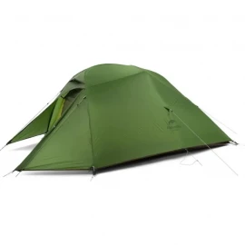 Палатка Naturehike Cloud Up 3 Updated NH18T030-T, 20D трехместная, Dark Green