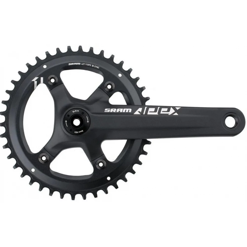 Шатуни Sram Apex AM FC Apex 1 BB30 170 BLK 42T XSYNC