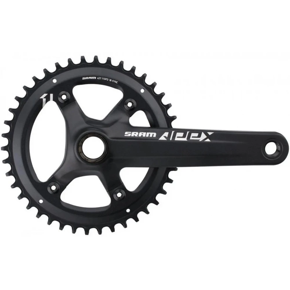 Шатуны Sram Apex AM FC Apex 1 BB30 1725 BLK 42T XSYNC