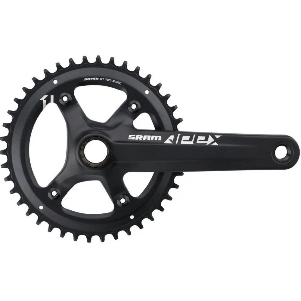 Шатуны Sram Apex AM FC Apex 1 GXP 170 BLK 42T XSYNC