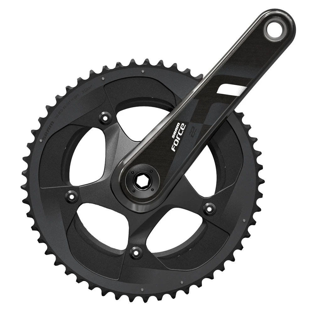 Шатуни Sram Force22 GXP 172.5 53-39 Yaw, GXP Cups NOT included