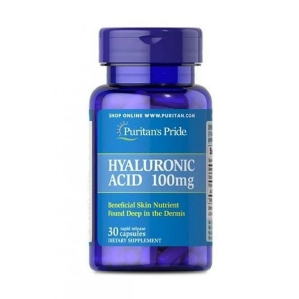 Гиалуроновая кислота Puritans Pride Hyaluronic Acid 100mg - 30caps