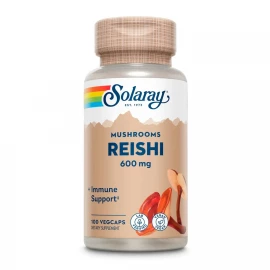 Грибы Рейши Solaray Reishi Mushroom 600mg - 100 ct