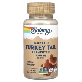 Гриби трутовика Solaray Org Grown Fermented Turkey Tall 500mg - 60 vcaps