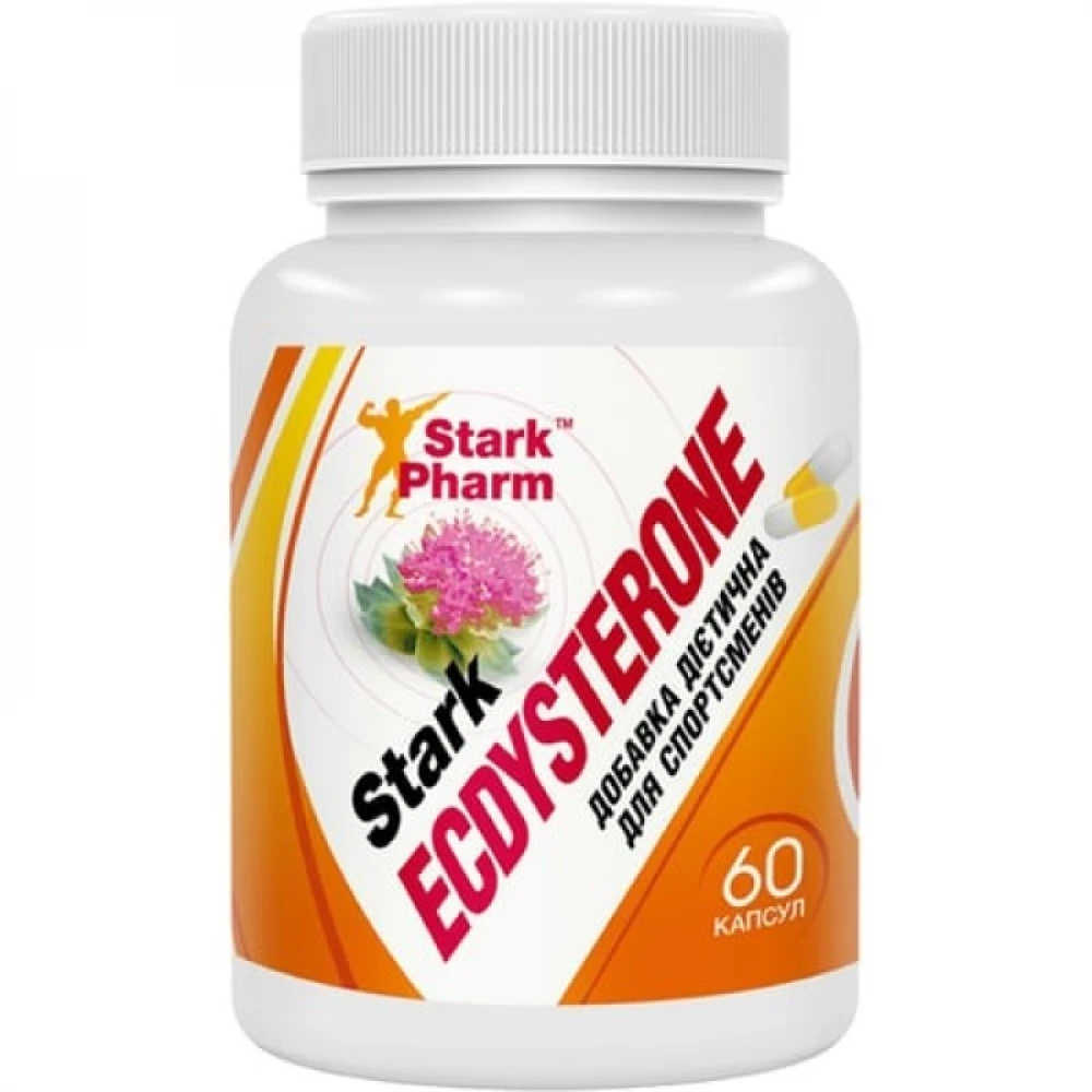 Адаптоген Stark Pharm Stark Ecdysterone 400mg - 60 caps