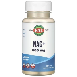N-ацетил-L-цистеїн KAL NAC+ 600mg - 30 caps