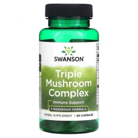 Грибной комплекс Swanson Triple Mushroom Complex 3 Mushroom Formula - 60 caps