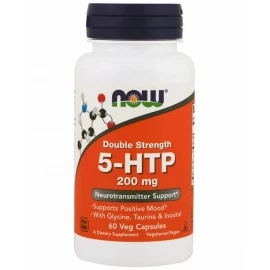 Амінокислота Now Foods 5-HTP 200 mg - 60 vcaps