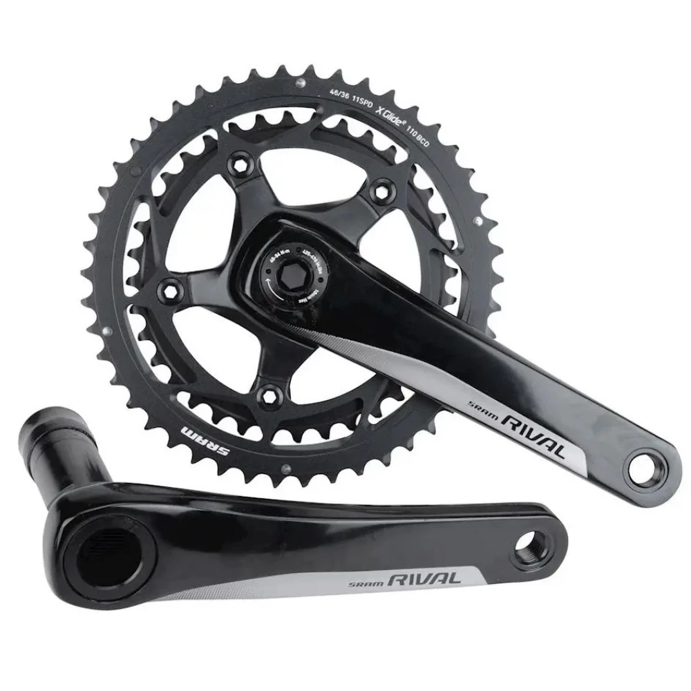 Шатуны Sram Rival22 BB30 172.5 46-36 Yaw, Bearings NOT Included