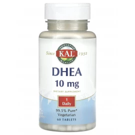 Бустер тестостерона KAL DHEA 10mg - 60 tabs