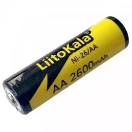 Акумулятор LiitoKala Ni-26/AA 1.2V AA 2600mAh battery