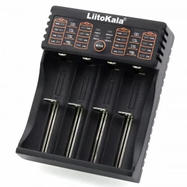 Зарядний пристрій Liitokala Lii-402, Ni-Mh/Li-ion/Li-Fe/LiFePO4, USB, Powerbank, LED, Box