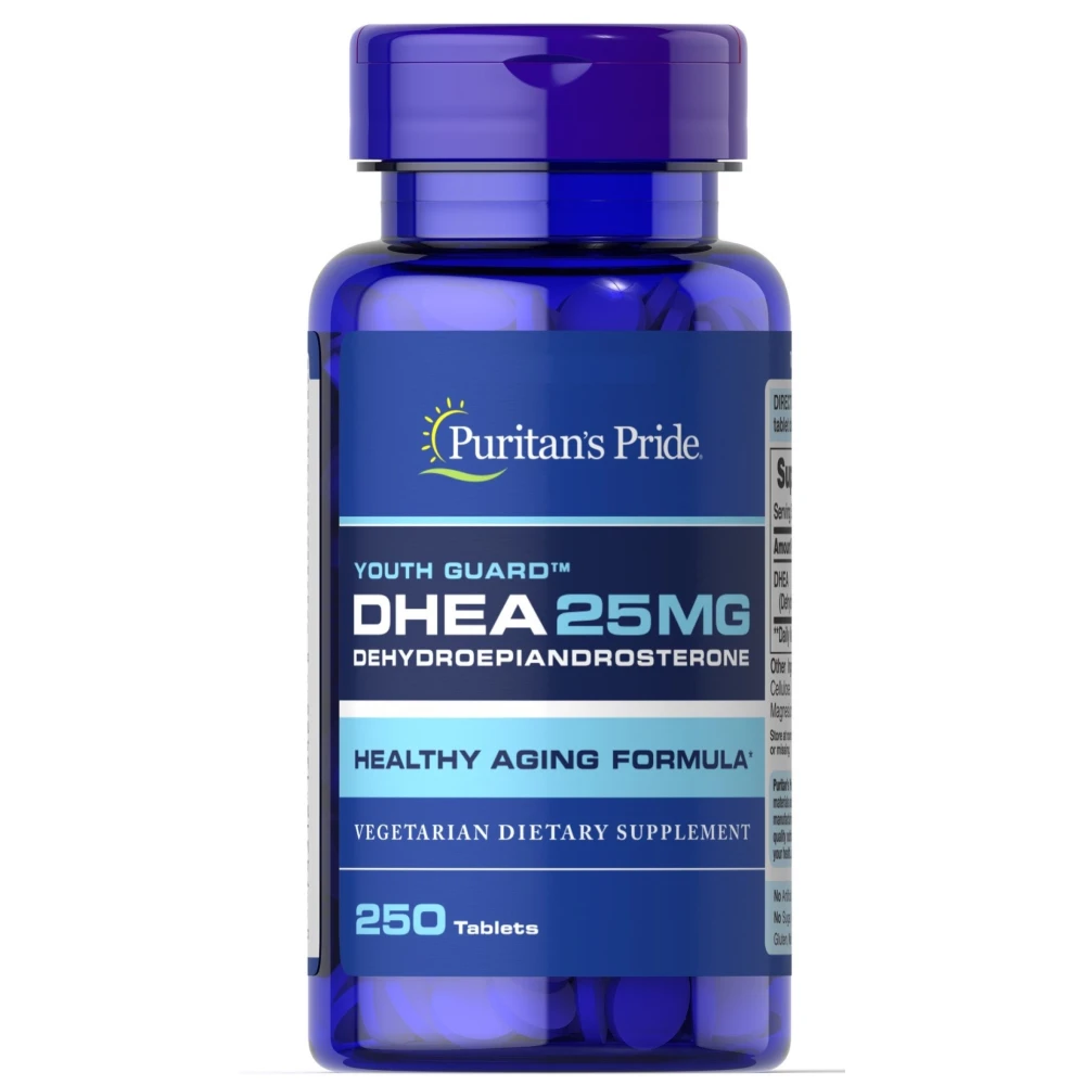 Бустер тестостерону Puritans Pride DHEA 25mg - 250 tabs