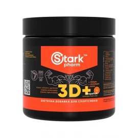 Предтренировочный комплекс Stark Pharm 3D +(DMAA/PUMP) - 300g