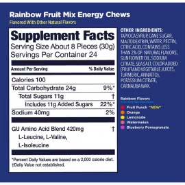 Желейки энергетические GU Energy Chews 60 г
