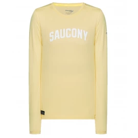 Кофта Saucony Stopwatch Graphic Long Sleeve Wmn
