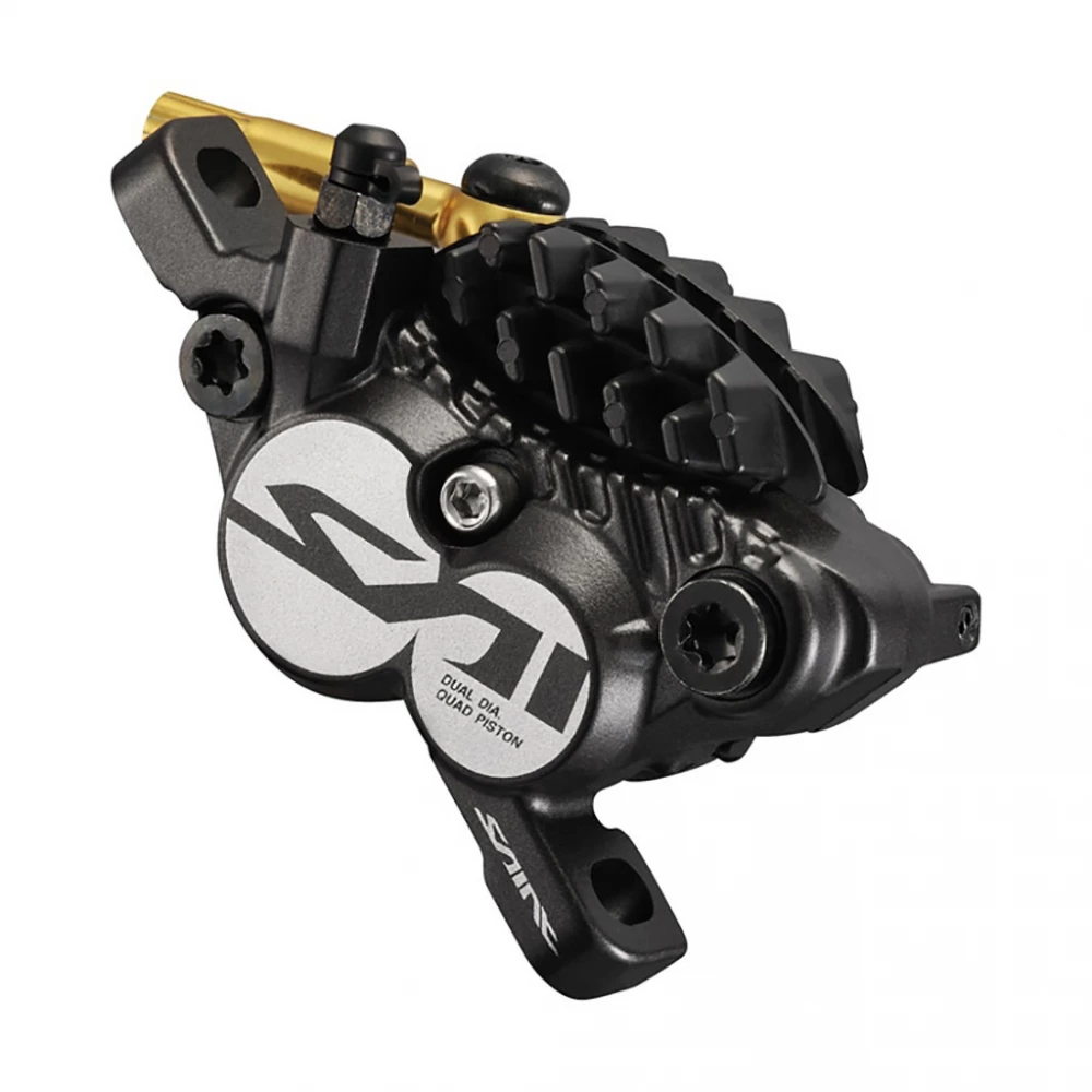 Калипер гидравлический Shimano BR-M820 Saint, монтаж РМ160 мм, колодка H03C/Fin, металл