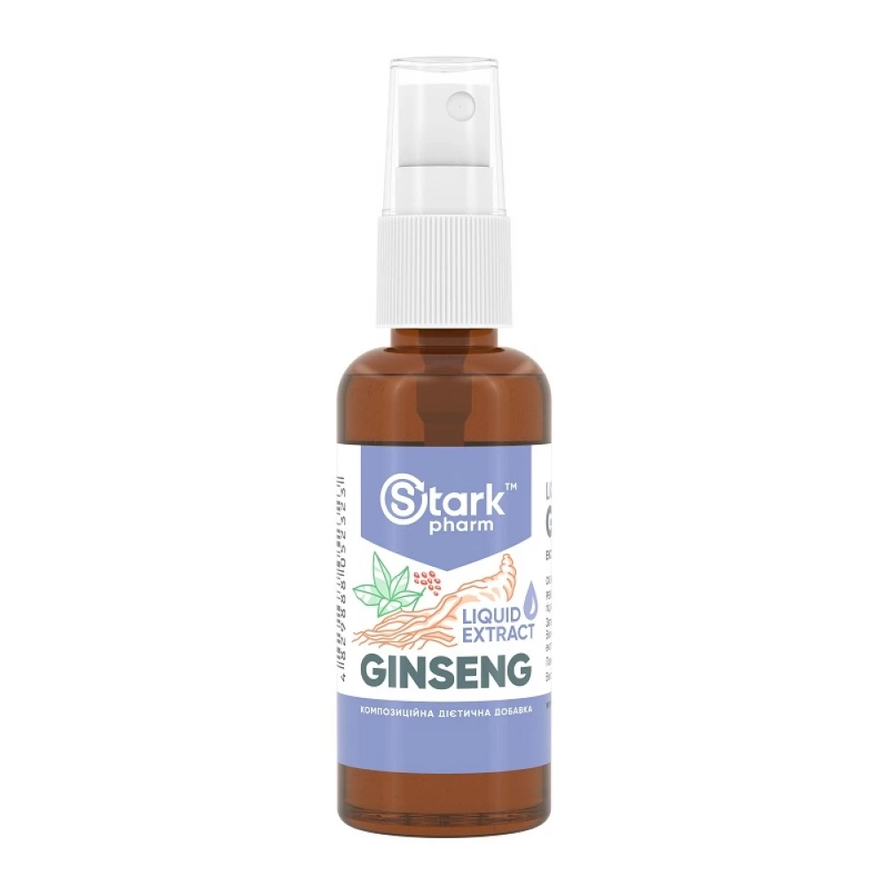 Экстракт корня женьшеня Stark Pharm Ginseng Liquid Extract - 50 ml