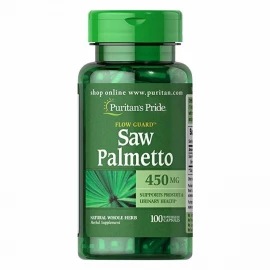Экстракт серенной Puritans Pride Saw Palmetto 450mg - 100 caps