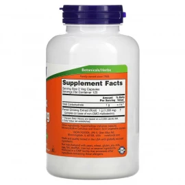 Женьшень Now Foods Panax Ginseng 500mg - 250 vcaps