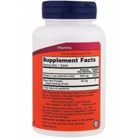 Вітамін C Now Foods C-500 RH - 100 tabs