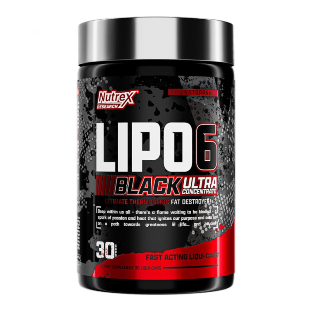 Жироспалювач Nutrex Lipo-6 Black UC - 30 caps