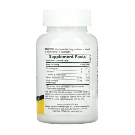 Залізо з вітаміном C Natures Plus Iron 27 mg with Vitamin C Herbs - 90 tabs