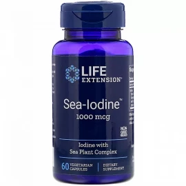 Йод Life Extension Sea-Iodine 1000mcg - 60 vcaps
